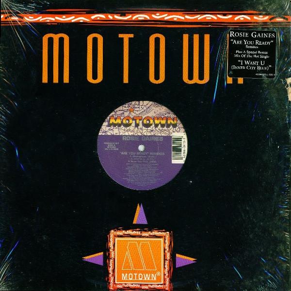 

12inch Record ROSIE GAINES - Are You Ready (Remixes) 4228604151 Motown 1995 US Dance & Electronica Used