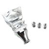 Felimoa Car Shift Square Diamond Square Screw Adapter Included Crystal-Style Knob, Cut, Easy-Grip Shape,