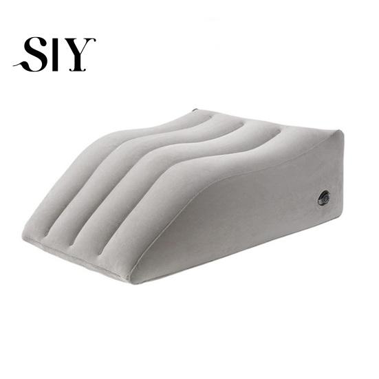 Sleep Improvement Leg Pillow Inflatable Elevation Portable Easy Inflation Flocking Ergonomic Post-operative Design Multifunctional for Circulation