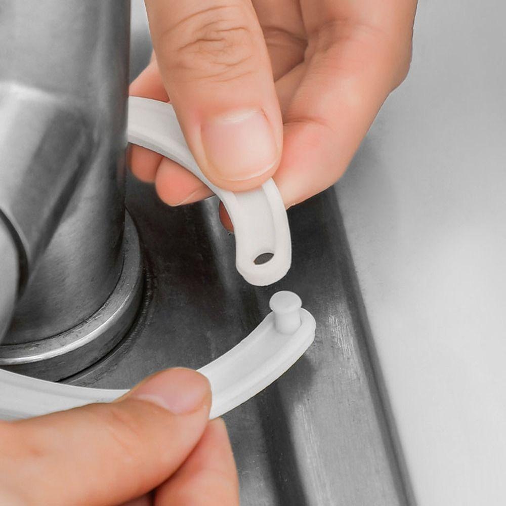 Silicone Sink Hanging Storage Bag Soft Faucet Sponge Holder Sink Drain Basket Faucet