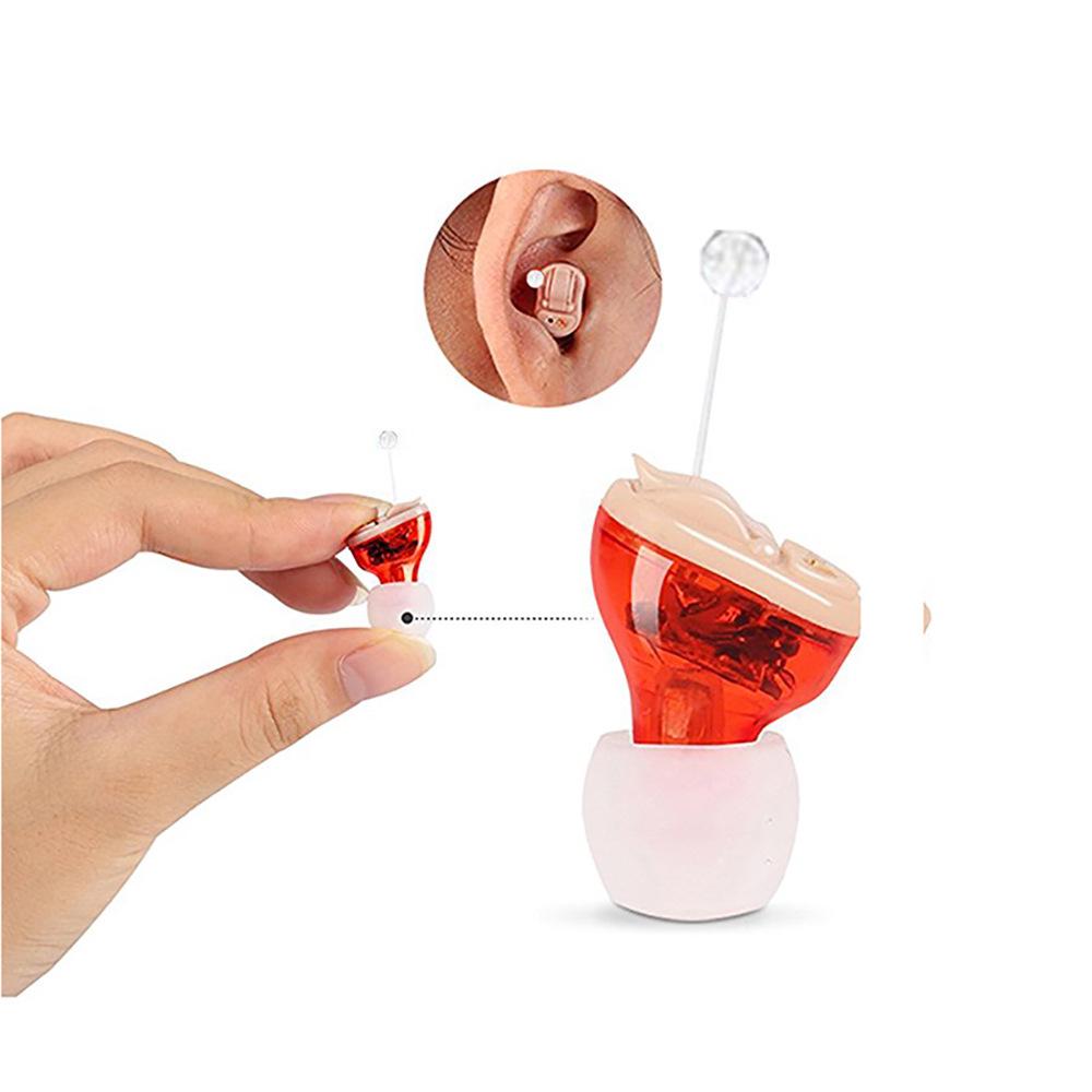 Invisible In-Ear Portable Hearing Aid Earbud Sound Amplifier