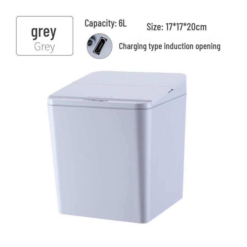Smart Induction Desktop Trash & Storage Bin