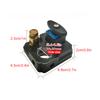 12V/24V Universal Car Battery Disconnect Switc H Battery Terminal Anti-leakage Switc Battery Disconnect Isolator Cut Off Switch