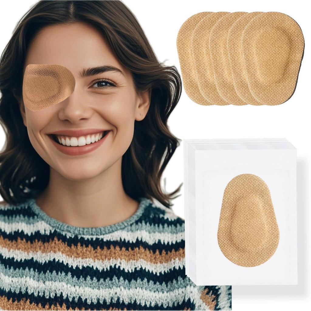Children's Full Coverage Amblyopia Eye Patch for Strabismus Correction and One-Eyed Occlusion Training