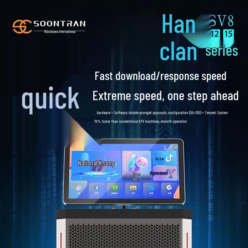Songchuan International SG35-10 Outdoor High-Power Karaoke Speaker System CN Plug (adapter Included) (CN Version)