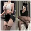 Sex Shirt Sexy Secretary Cosplay Split Free Uniform Seduction Suit