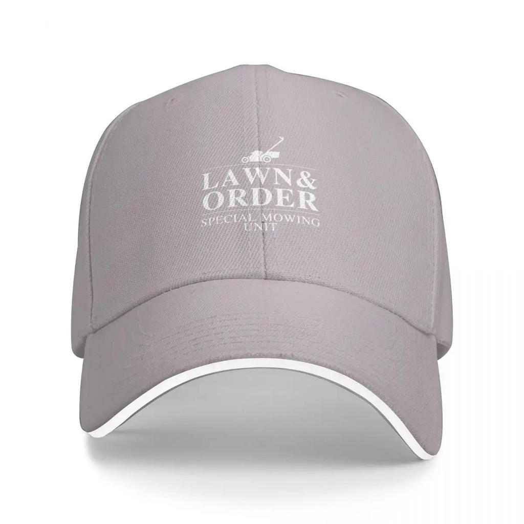 Lawn Order Special Mowing Unit Funny Dad Joke Baseball Cap cute Beach Bag summer hat Women Hats Men's