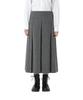 Human Woman Pleated Skirt S (Herringbone Tweed) / Women's / 077-5220100 021_Charcoal
