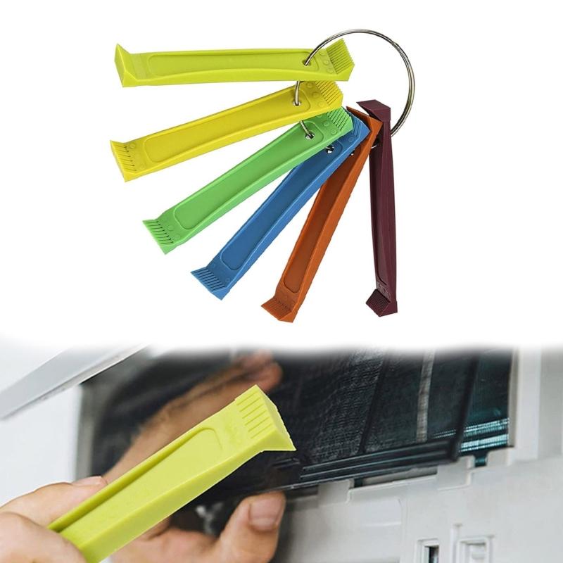 6 Stück Kunststoff Lamellenkamm Heizkörper Lamellen Kondensator Set zum Richten Verdampfer Klimaanlagen Lamellenkamm Richten