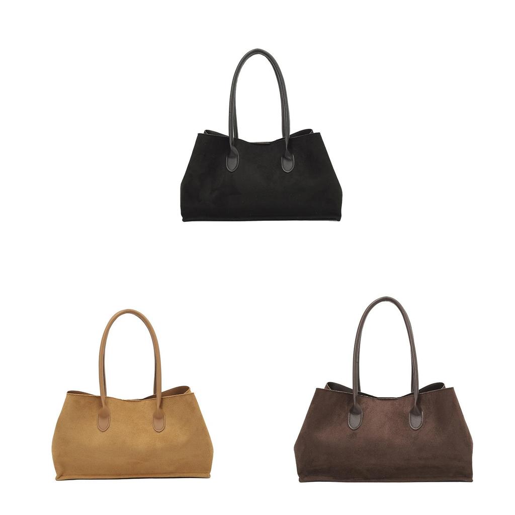 Vintage Matte Underarm Bag For Women With Large Capacity And Magnetic Closure For Daily Use