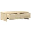 Vidaxl Podstawka Pod Monitor, Z Szufladami, Dąb Sonoma, 50X27X15 Cm