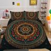 Bedding Set Cover Woman Man Duvet Cover Sets King Queen Size Mandala Bed Clothes Microfiber Home Textiles
