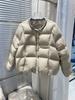 2026 Winter Women's Casual Versatile Round Neck Padded Down Jacket