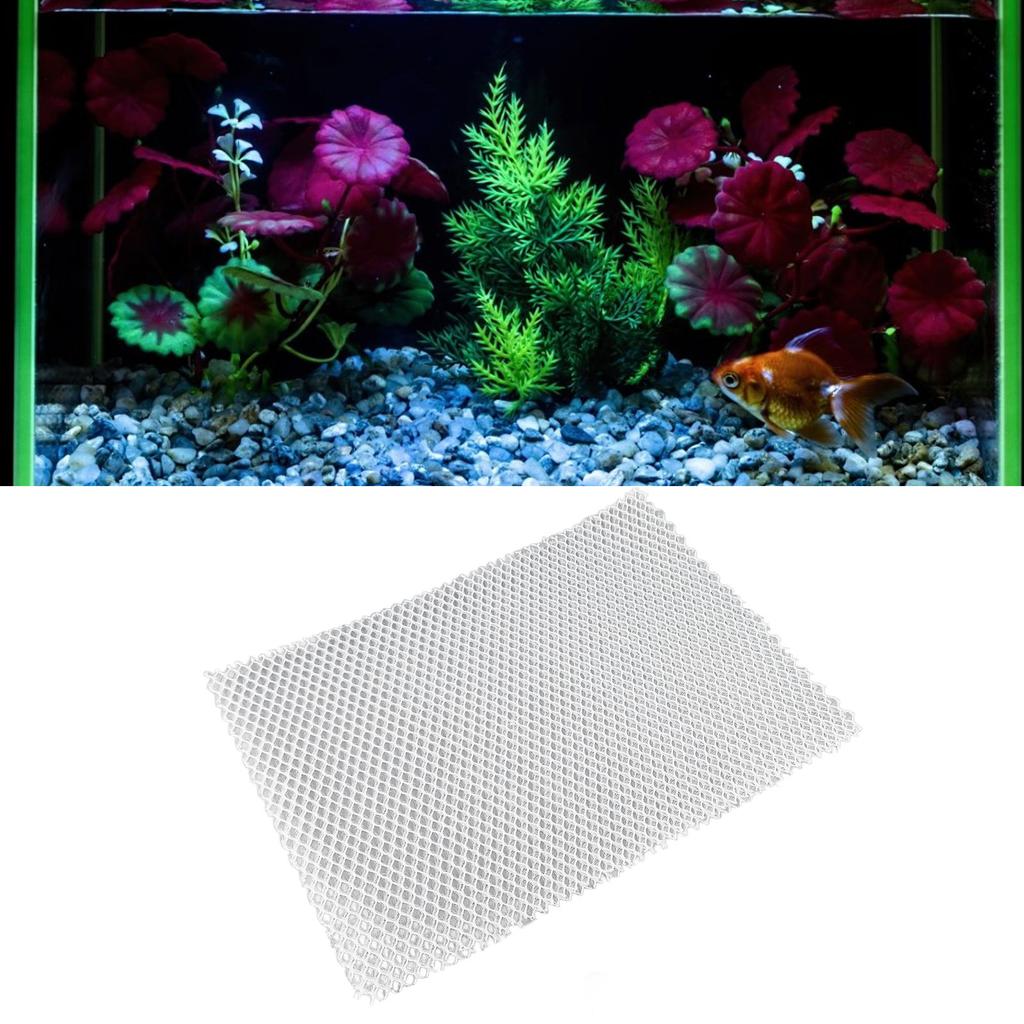 Aquarium Filter Cotton Cuttable Washable Professional Hydrophobic Fish   Filter Pad Media