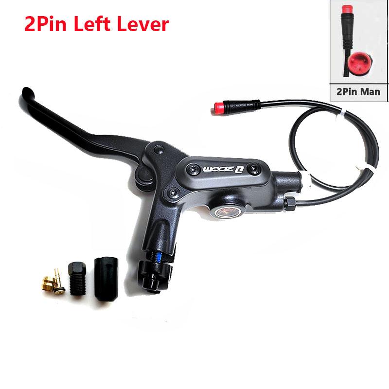 

Zoom High Performance Visual Hydraulic Brake Lever Power-off cut off Oil SM2A SM2Y 2 3Pin Plug Electric Bicycle Ebike Scooter 2PinLeft