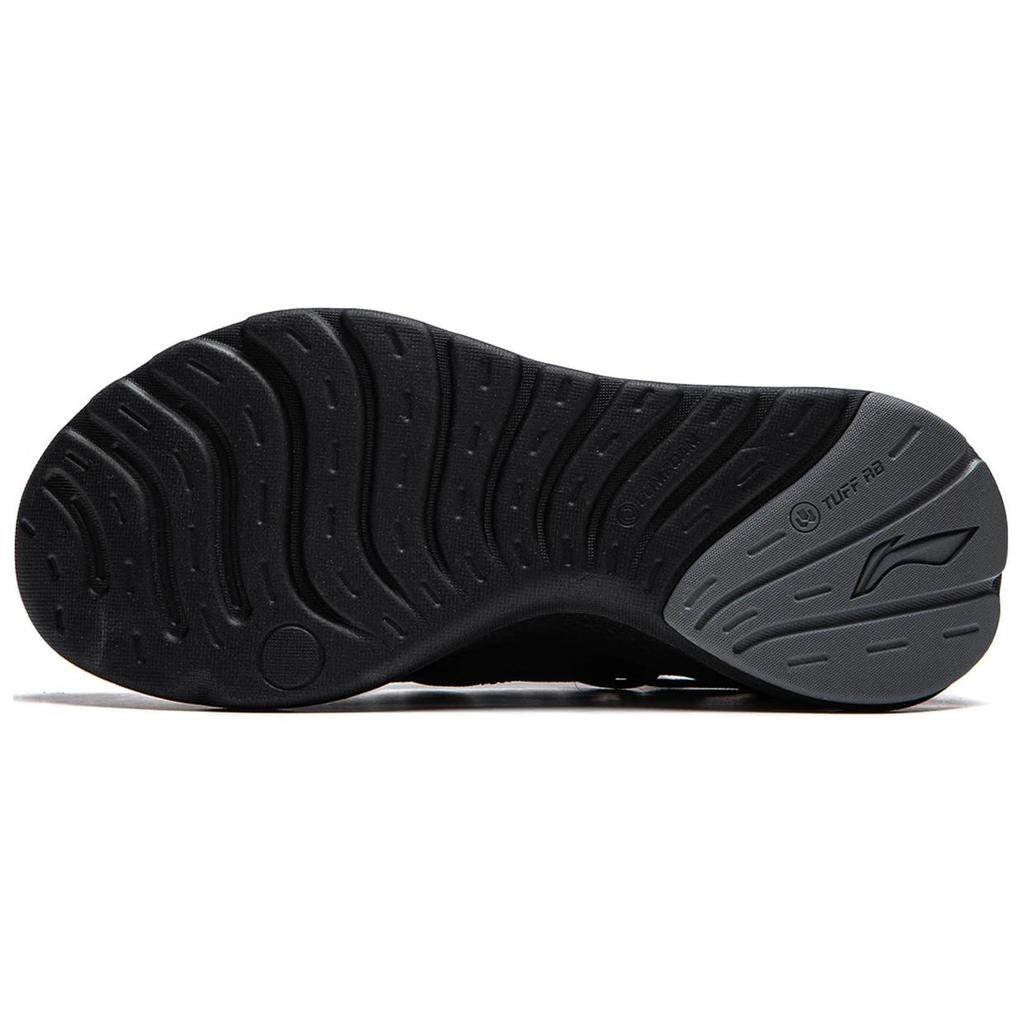 Li Ning Cloud Yi Slip-On Niedrige Freizeitschuhe Herren Schwarz AGLU263-4