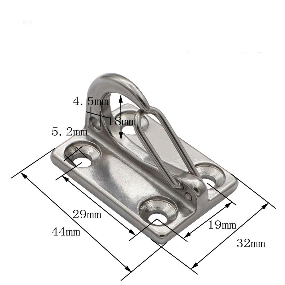 Multi-functional Wall Mount Holder 316 Stainless Steel Dogs Leash Hook Wall Hooks Outdoor