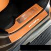 For Haval H9 2nd 2024 2025 Car Interior Door Welcome Threshold PU Leather Cover Stickers Auto Modified Styling Accessories