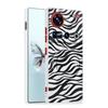 For ZTE nubia Z70 Ultra and Z70S Ultra Case Dairy Cow Zebra Leather Magnetic Suction Keys Lens Frame Anti-Fingerprint Soft Cover