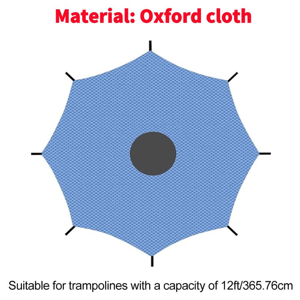 10/12/14 Fuß Outdoor Trampolinabdeckung Anti-UV Trampolin-Überdachung Trampoline Sonnenschutz Zubehör für den Außenbereich Hinterhof Spielplatz