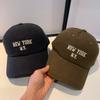 Casual Cotton Baseball Cap Men Women Letter Embroidery Hip Hop Snapback Hat Adjustable Unisex Curved Brim Visor Caps