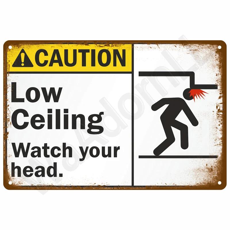 Vintage Tin Sign Home Decor Items Wall Decor Art Wall Mural Room Decoration Items Decor Men Retro Metal Sign Plate Bar Poster