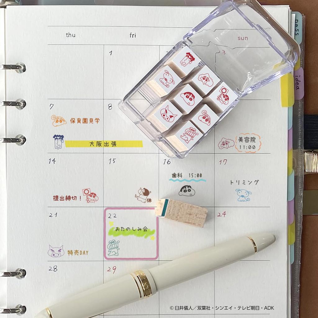 Beverly Crayon Stamp Check Stamp Shin-chan CK9-060