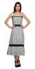 Moomaya Printed Adjustable Shoulder Strap Women Casual Sleeveless Long Dress