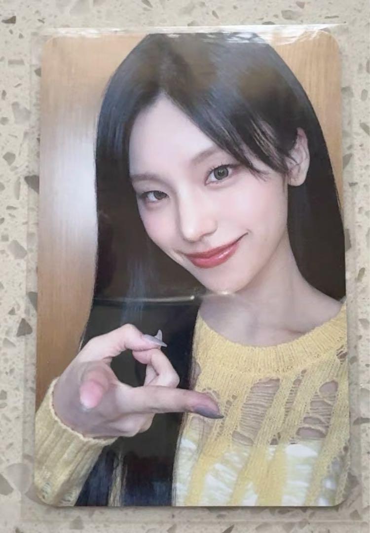 

[USED] ITZY Yeji makestar Taiwan Kaohsiung autograph session limited trading card winner