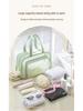 Large Waterproof PU Travel Bag - Wet/Dry Separation, Portable Fitness & Toiletry Storage