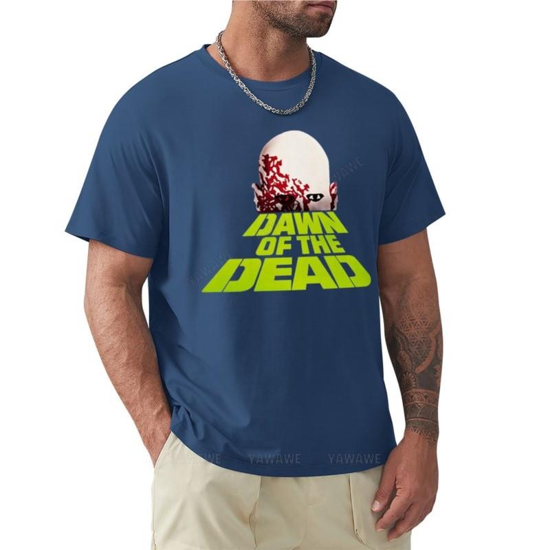 man summer for boys Dawn of the Dead vintage t shirt hippie clothes Tee shirt mens funny t shirts new men cotton tshirt
