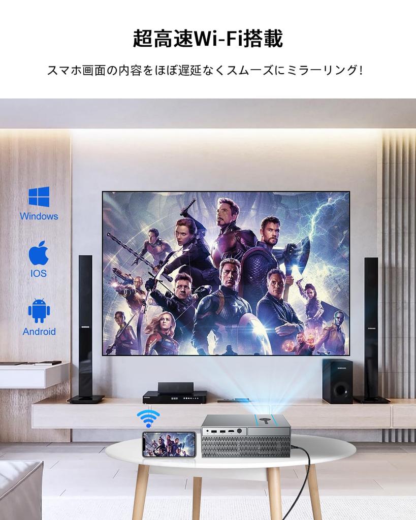 Officially Licensed Netflix Projector with Auto Focus and AI XNANO X6ATV 4K Projector for Home and Business DoIby Android TV and True 1080P WiFi