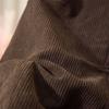 Plus Size Black Corduroy A-Line Midi Skirt for Autumn/Winter - Slimming, Versatile, and Bodycon Women's Clothing