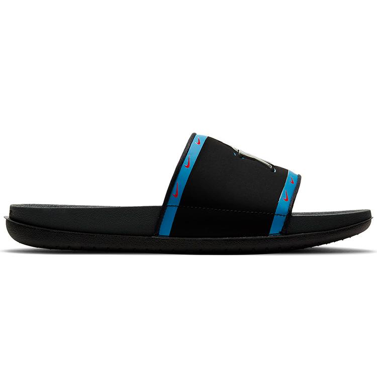 New Nike Mlb X OffCourt Slide 'Miami Marlins' DH6984-001