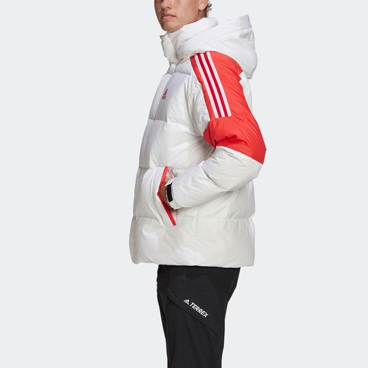 New Adidas Down Jacket Winter Men's White GF0106