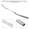 22mm Diameter Aluminum Alloy Retro Motorcycle Modified Handlebar Flat (Matte Black)