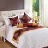 1pcs European Printing Style Bed Runner Throw Home Hotel Decoration Bed Flags Wedding Bedroom Bed Tail Towel Pillowcase Dust-proof and Easy To Clean