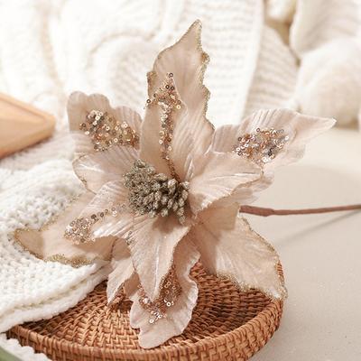 Glitter Flower 1 Pcs Atmosphere Beautiful Ornament