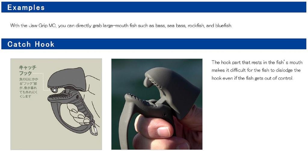 Daiichi #33329 Jaw Grip MC 127 X 62 X 32 Mm Black (3281)