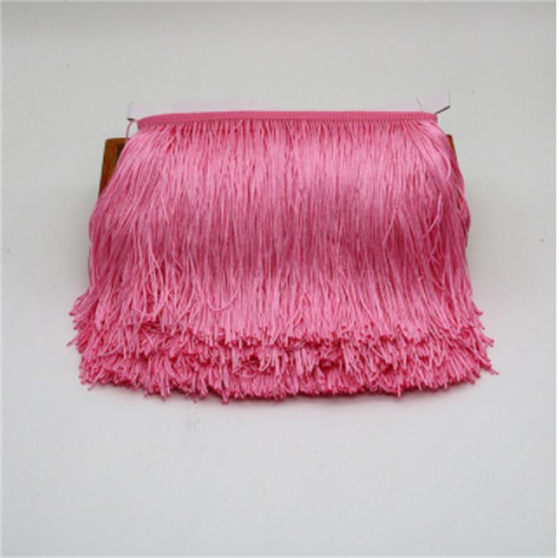 1 yards Long Fringe Lace Tassel Polyester Lace Trim Ribbon Latin dance skirt curtain fringes for sewing DIY Accessories tassle