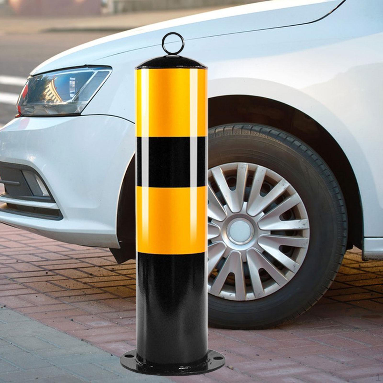 

Столбик 50 см высотой из углеродистой стали, профессиональный предупреждающий парковочный столбик для дороги