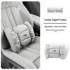 Purple All-Season Universal Neck and Lumbar Support Pillow for Dongfeng Yipai 007/008 Car Seats