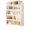 White 5-Tier Aluminum Kitchen Dining Storage Shelf