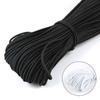 0.5/0.8/1/1.5/2/2.5/3.5/4/5/6/8/10mm Strong Elastic Rope White/Black High-Quality Elastic Rope Rubber for DIY Handmade Craft