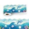 New Ocean/Sheep Bulletin Board Border 10m/Roll Scalloped Edge Border Trim Roll Cuttable Classroom Border Trim Classroom Decor