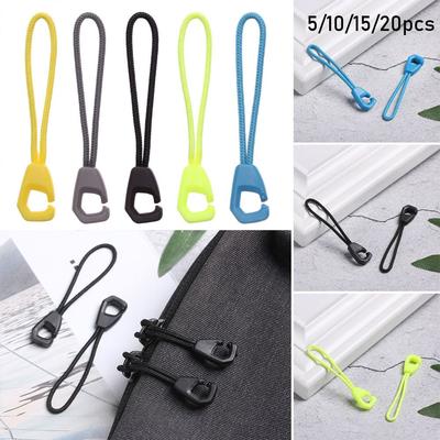 Bags Clip Buckle Outdoor Ends Lock Zips Zipper Pull Zip Puller Replacement Cord Rope Pullers