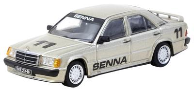 Speedmaster Japan TARMACWORKS 1/64 Scale Mercedes-Benz 190 E 2.3-16 Race of Champion 1984 Ayrton Senna Finished Model T64G-047-84ROC11