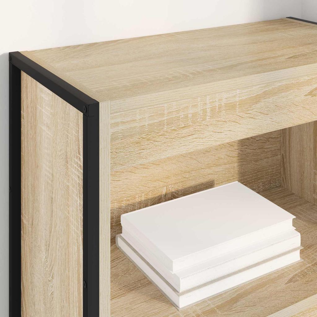 Bookshelf Sonoma 60 x 30 x 155 cm Particleboard