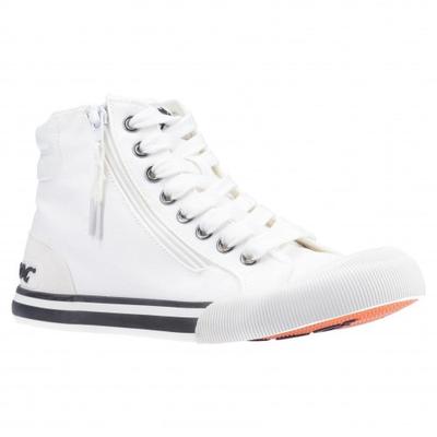 Womens/Ladies Jazzin Hi 12A Cotton Canvas Shoes