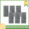 Für Dreame X40 / X40 Pro / X40 Ultra / S30 Pro Ultra Saugroboter Zubehör Rollbürste Hauptseitenbürste Abdeckung Filter Mopphalterplatte Staubbeutel